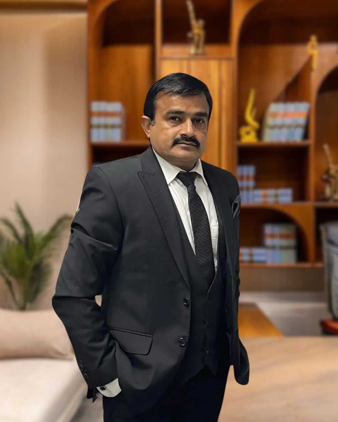 Adv. Nitin Yadav in his chambers